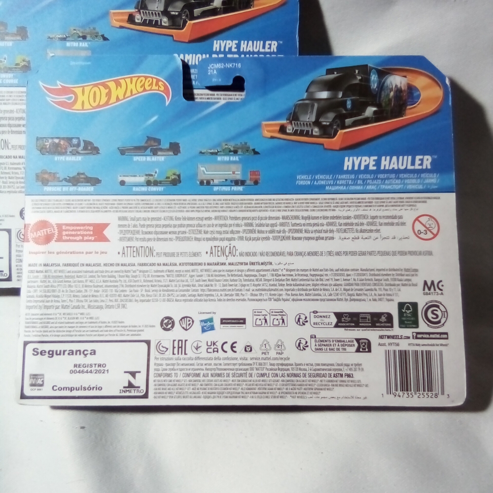 Mattel Hot Wheels DC Hype Hauler - Black and Blue - Picture 3 of 8